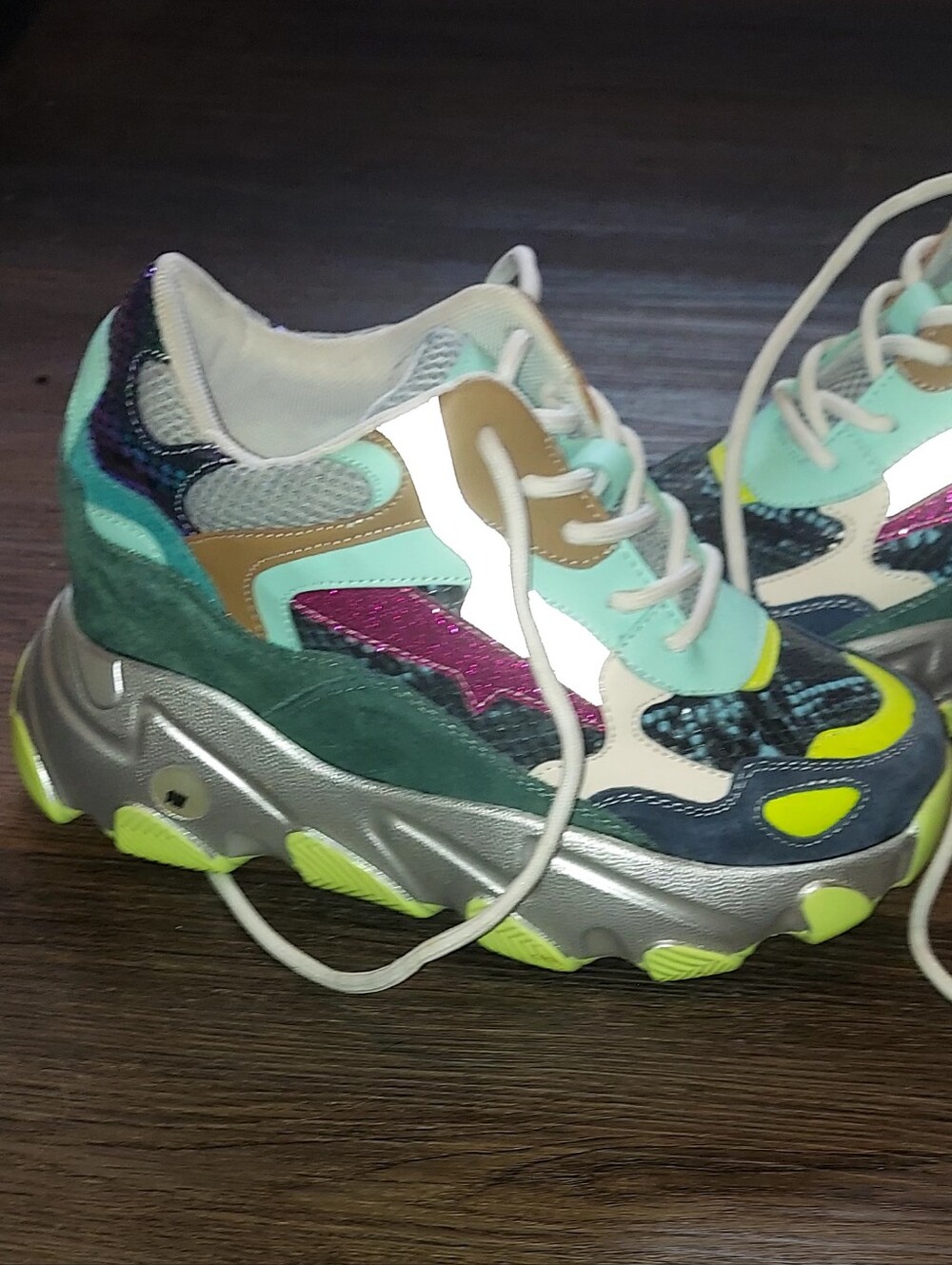 Anthony Wang Platform Sneakers